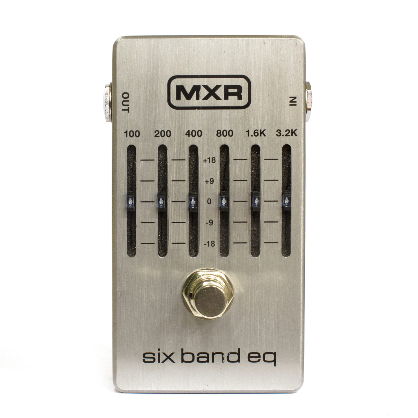 mxr m109s six band eq pedal