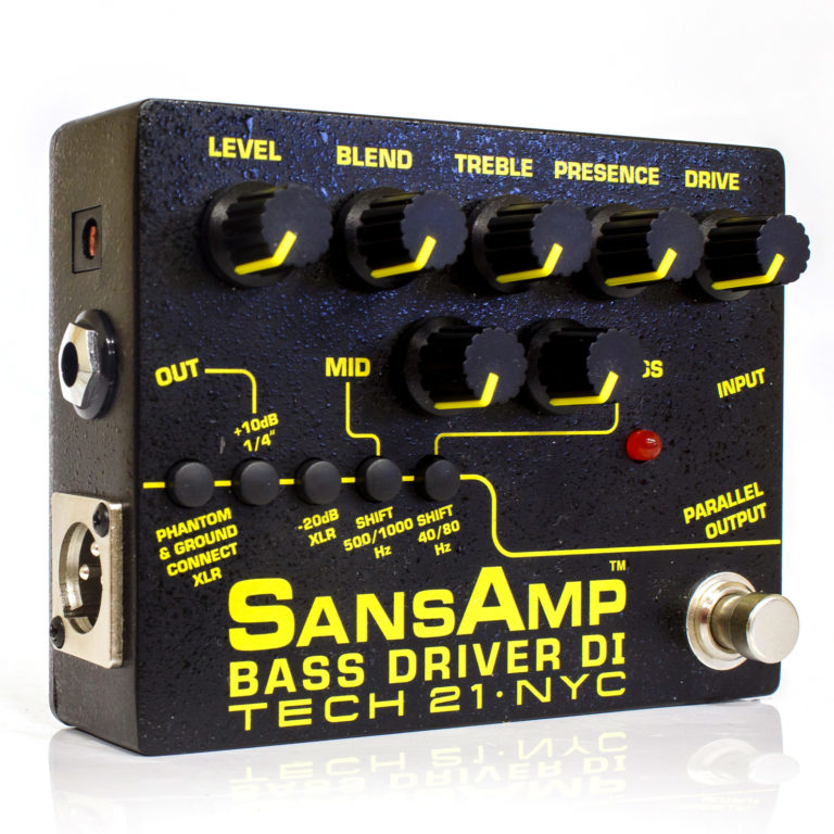 Sansamp bass driver di схема