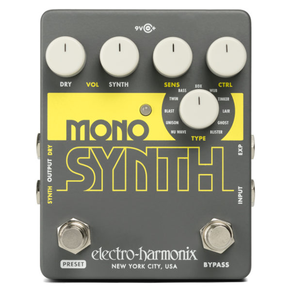 Фото 1 - Electro-Harmonix (EHX) Mono Synth Guitar Synthesizer.