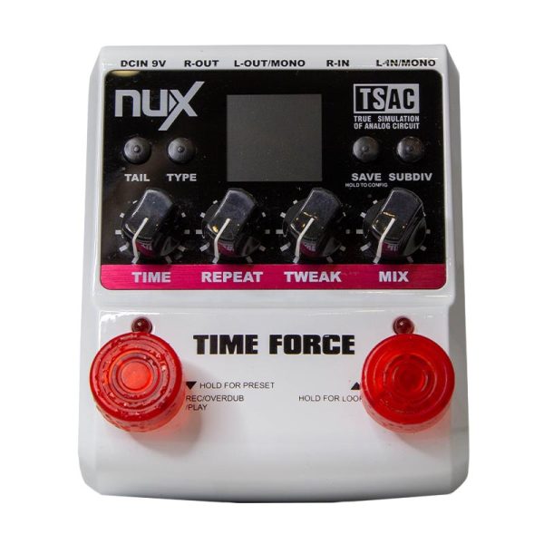 Фото 1 - NUX Time Force Digital Delay with Tap Tempo (used).