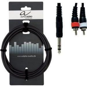 Фото 8 - Alpha Audio Basic Line Y-Cable 190150 аудио кабель.