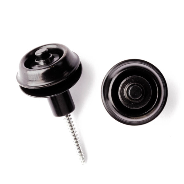 Фото 2 - Стреплоки Dunlop SLS1403BK Flush Mount Black пара.