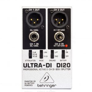 Фото 10 - Behringer DI20 Ultra-DI Active 2-CH DI-Box/Splitter  (used).