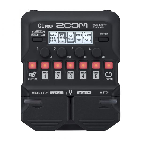 Фото 1 - Zoom G1 Four Multi-Effect-Pedal.