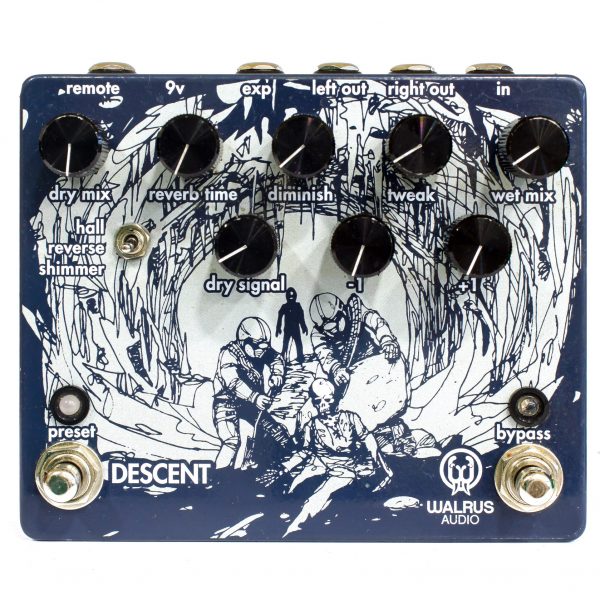 Фото 1 - Walrus Audio Descent Reverb/Octave Machine (used).