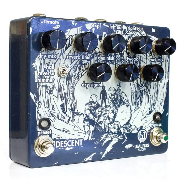 Фото 3 - Walrus Audio Descent Reverb/Octave Machine (used).