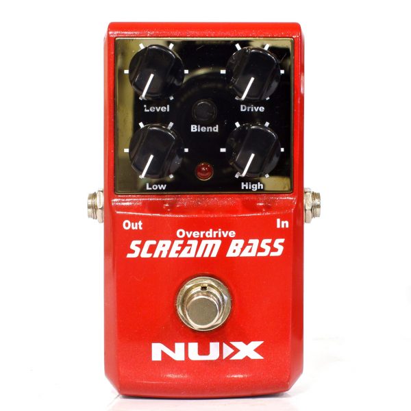 Фото 1 - NUX Scream Bass Overdrive (used).