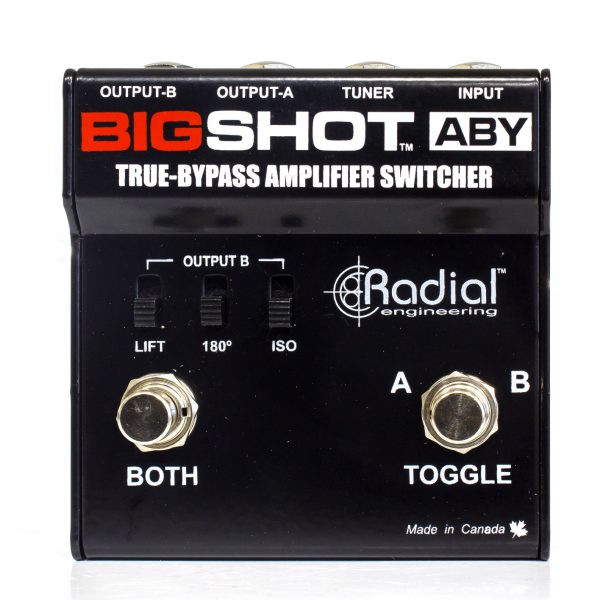 Фото 1 - Radial BigShot ABY True-Bypass Amlifier Switcher (used).