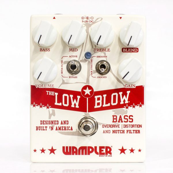 Фото 1 - Wampler Low Blow Bass Overdrive / Distortion and Notch Filter (used).