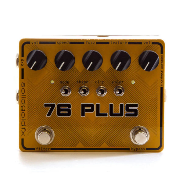 Фото 1 - SolidGoldFX 76 Plus Octave Fuzz & Filter (used).