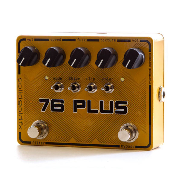 Фото 2 - SolidGoldFX 76 Plus Octave Fuzz & Filter (used).