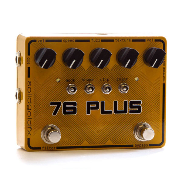 Фото 3 - SolidGoldFX 76 Plus Octave Fuzz & Filter (used).