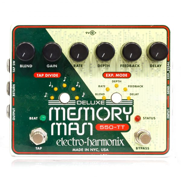 Фото 1 - Electro-Harmonix (EHX) Deluxe Memory Man 550-TT Delay (used).