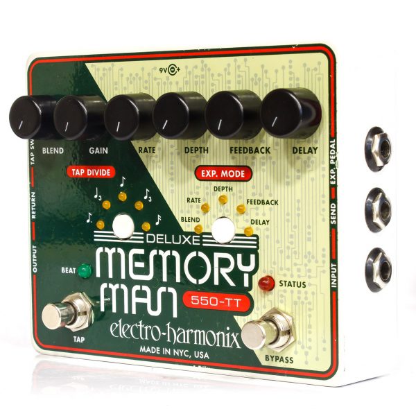 Фото 3 - Electro-Harmonix (EHX) Deluxe Memory Man 550-TT Delay (used).