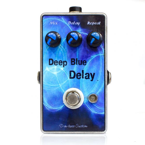 Фото 1 - D-m-bass Custom Deep Blue Delay (used).