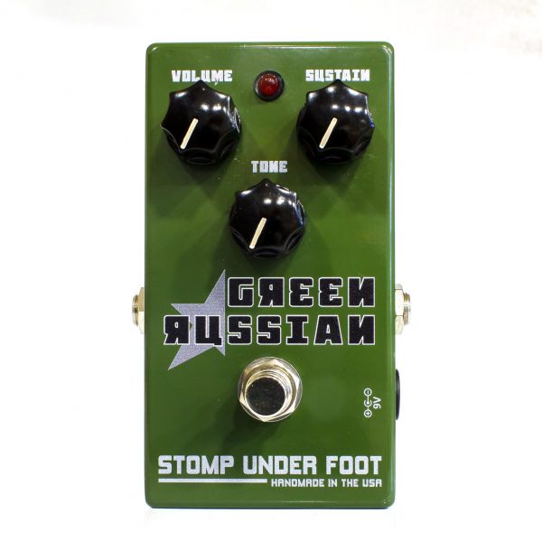 Фото 1 - Stomp Under Foot Green Russian Fuzz (used).