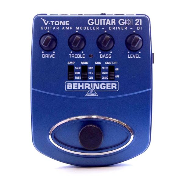 Фото 1 - Behringer V-Tone Guitar GDI21 Guitar Amp Modeler Driver DI (used).