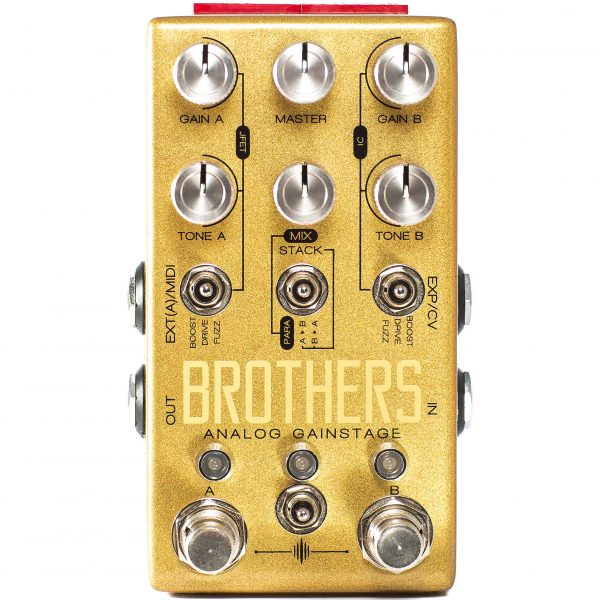 Фото 1 - Chase Bliss Audio Brothers Analog Gain Stage Boost / Overdrive / Fuzz.