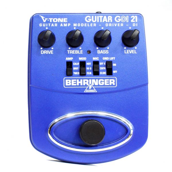 Фото 1 - Behringer V-Tone Guitar GDI21 Guitar Amp Modeler Driver DI (used).