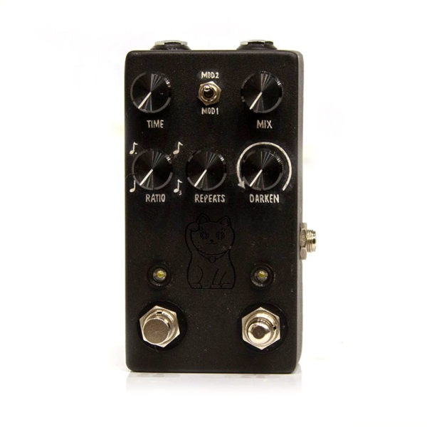 Фото 1 - JHS Pedals Lucky Cat Tape/Digital Delay Black (used).