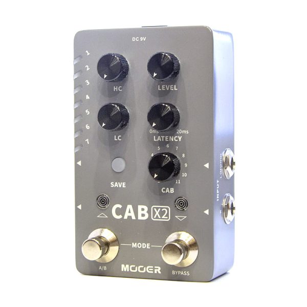 Фото 3 - Mooer Cab X2 Stereo IR Cabinet Simulation Pedal Dual Channel (used).