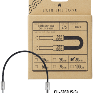 Фото 8 - Инструментальный кабель Free The Tone 75cm CU-5050 (S/S) (прямой-прямой).