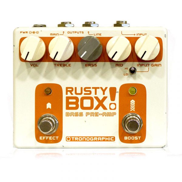 Фото 1 - Tronographic Rusty Box Bass PreAmp (used).