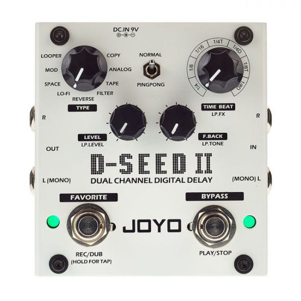 Фото 1 - Joyo D-SEED II Dual Channel Digital Stereo Delay.