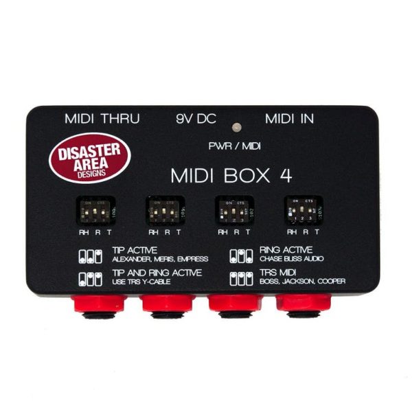 Фото 1 - Disaster Area Designs MIDI Box 4 MIDI to 1/4" Converter.