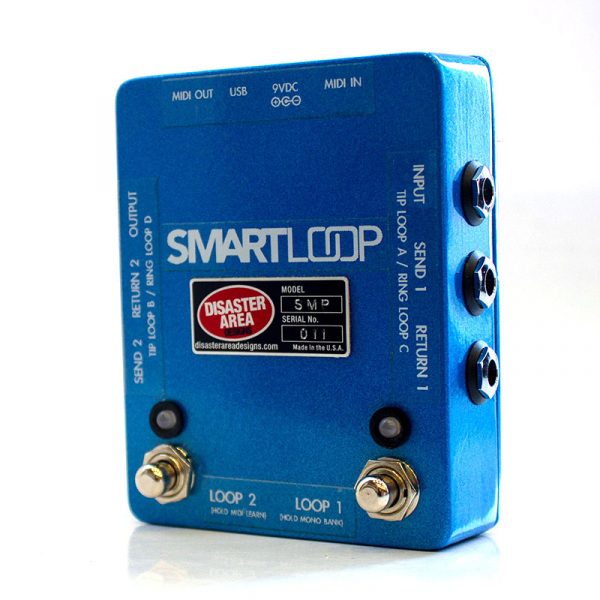 Фото 2 - Disaster Area Designs SmartLoop Stereo Loop Switcher (used).