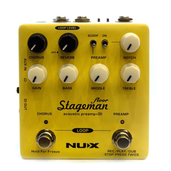 Фото 1 - NUX NAP-5 Stageman Floor Acoustic Preamp + DI (used).