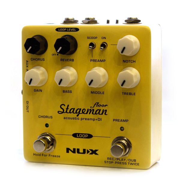 Фото 2 - NUX NAP-5 Stageman Floor Acoustic Preamp + DI (used).