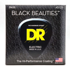 Фото 9 - DR Strings 45-125 Black Beauties Black Coated 5 BKB5-45.