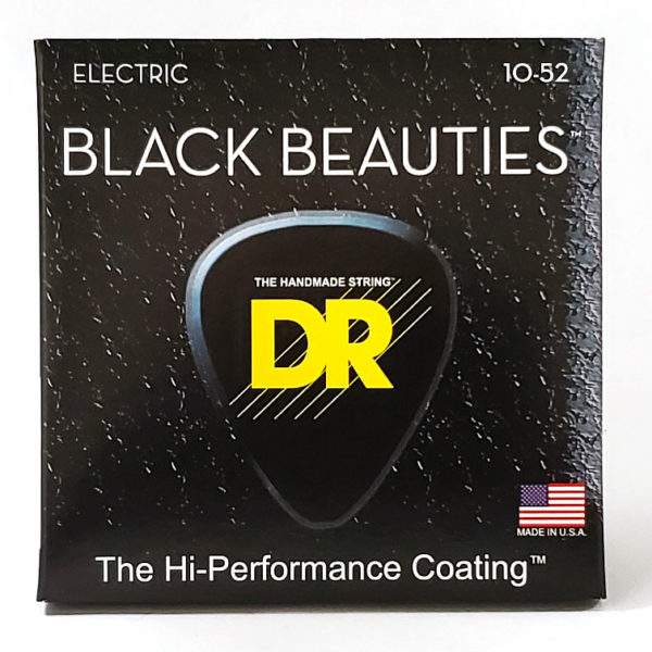 Фото 1 - DR Strings 10-52 Black Beauties Black Coated BKE-10/52.
