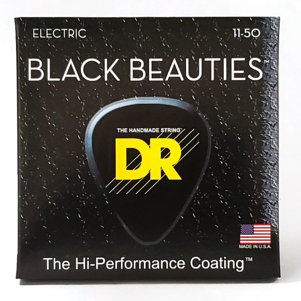 Фото 1 - DR Strings 11-50 Black Beauties Black Coated BKE-11.