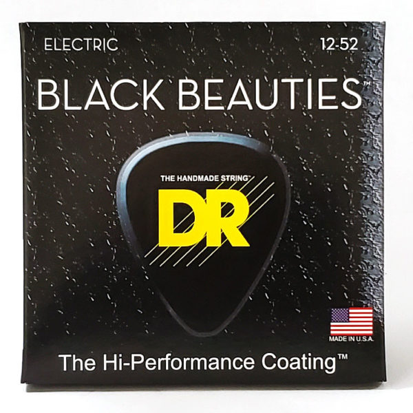 Фото 1 - DR Strings 12-52 Black Beauties Black Coated BKE-12.