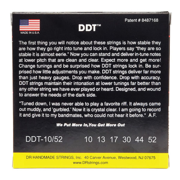 Фото 2 - DR Strings 10-52 Drop Down Tuning DDT-10/52.