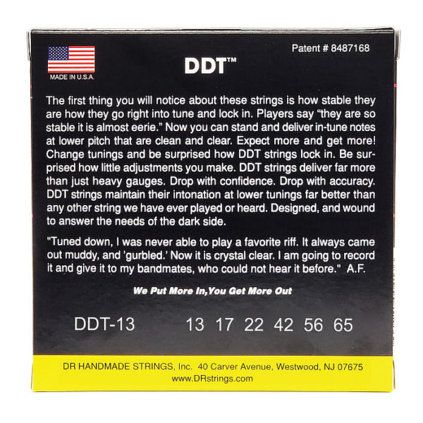 Фото 2 - DR Strings 13-65 Drop Down Tuning DDT-13.