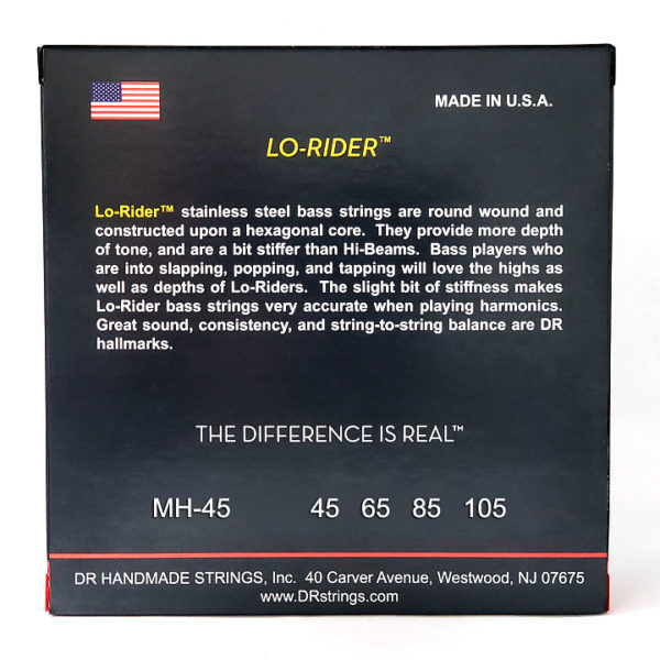 Фото 2 - DR Strings 45-105 Lo-Rider MH-45.