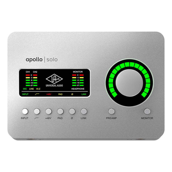 Фото 1 - Universal Audio Apollo Solo USB аудиоинтерфейс.