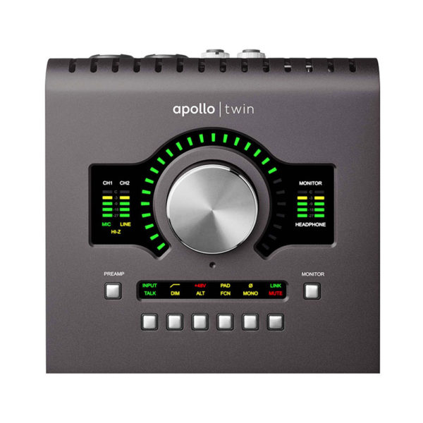 Фото 1 - Universal Audio Apollo Twin MKII DUO Thunderbolt аудиоинтерфейс.