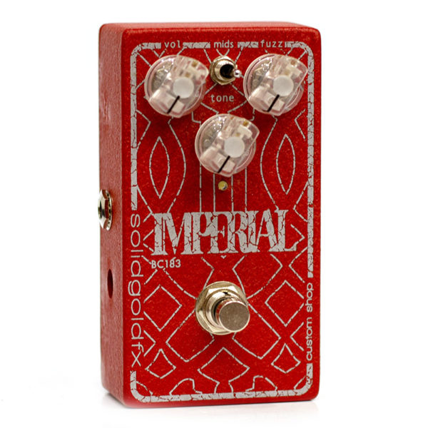 Фото 3 - SolidGoldFX Imperial Fuzz BC183 Custom Shop Red (used).