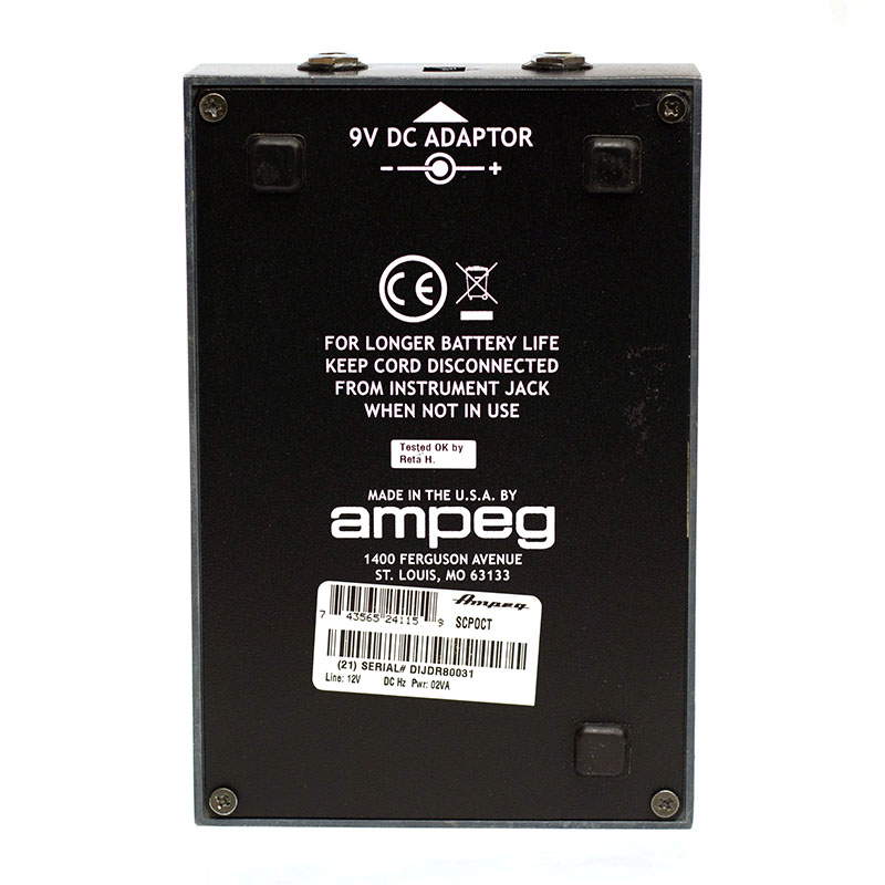 Б/у Ampeg Sub-Blaster (SCP-OCT) Bass Octave Pedal (used) - купить