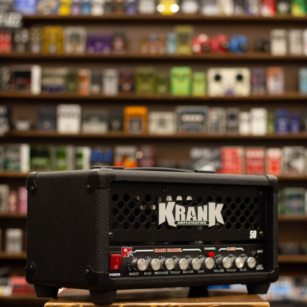 Фото 2 - Krank Rev Jr. Pro 50W Head Black гитарный усилитель (used).