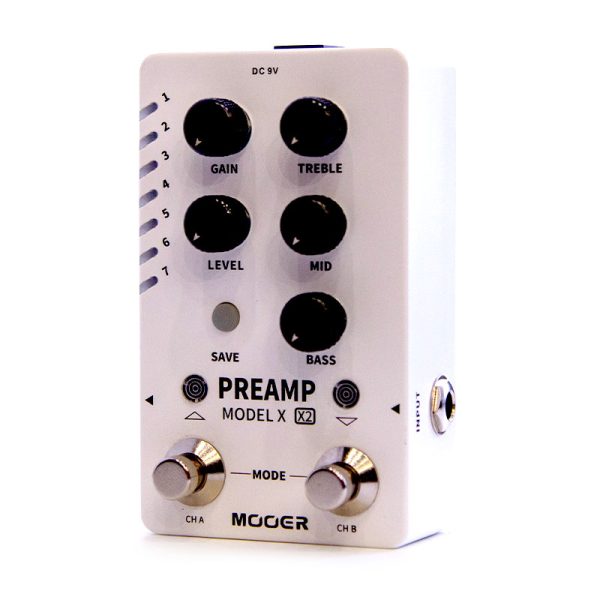 Фото 2 - Mooer Preamp Model X X2 Digital Preamp (used).