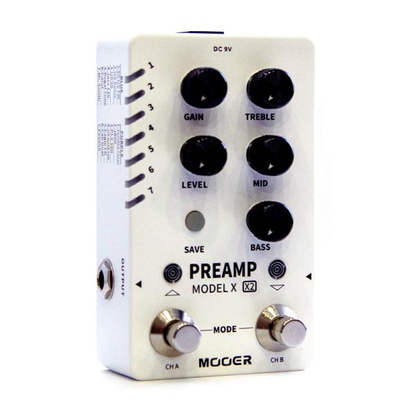 Фото 3 - Mooer Preamp Model X X2 Digital Preamp (used).