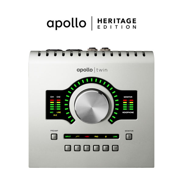 Фото 1 - Universal Audio Apollo Twin DUO USB 3.0 Heritage Edition аудиоинтерфейс.