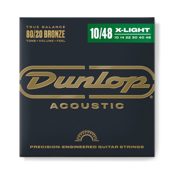 Фото 1 - Dunlop 10-48 Extra Light Bronze 80/20 DAB1048.