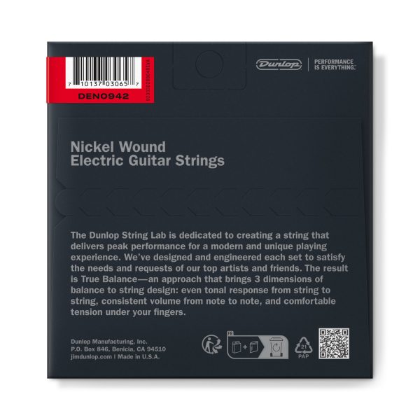 Фото 2 - Dunlop 9-42 Nickel Wound Extra Light DEN0942.