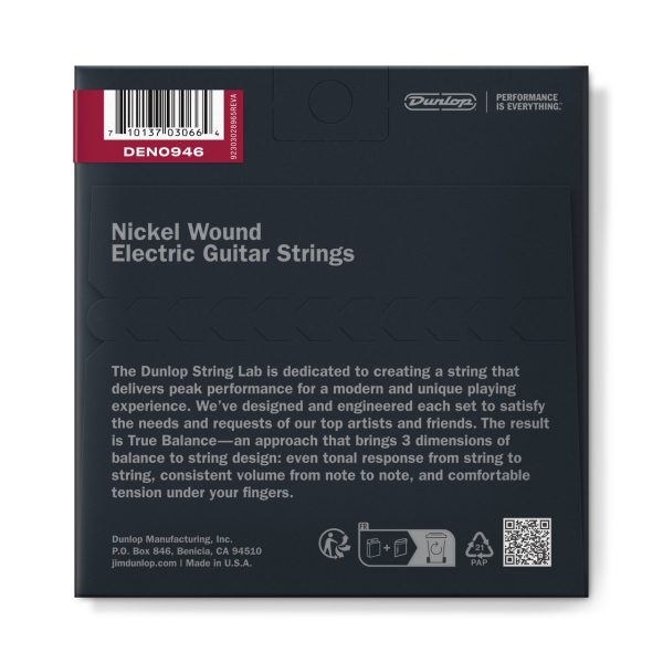 Фото 2 - Dunlop 9-46 Nickel Wound Extra Light DEN0946.